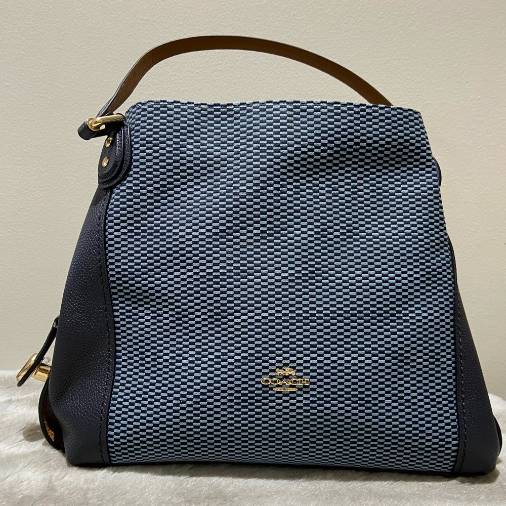 LEGACY JACQUARD EDIE 31 COACH PURSE